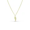 Jewelsty Fine Jewelry Women's Angel Wing Necklace, Solid Gold Angel Wing Necklace In Gold