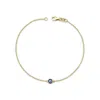 Jewelsty Fine Jewelry Women's Gold / Blue Navy Blue Evil Eye Bracelet