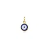 Jewelsty Fine Jewelry Women's Mini Navy Blue Evil Eye Charm