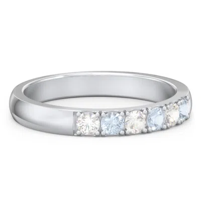 JEWLR 3 - 11 GEMSTONE AFFINITY WEDDING RING