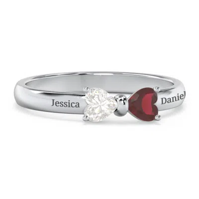 Jewlr Adorable Bow Mothers Ring In Sterling Silver