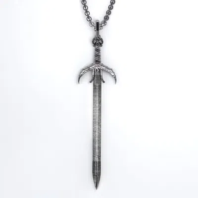 Jewlr Carmilla - Sword Of Hastur Pendant In Silver