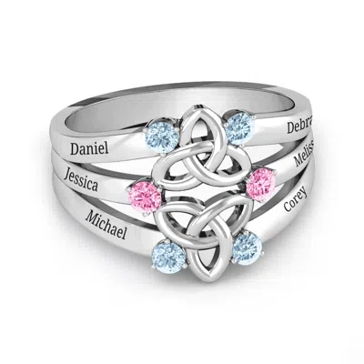 Jewlr Celtic Celebration Ring In Silver
