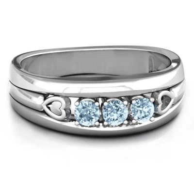 Jewlr Devotion Ring In Silver