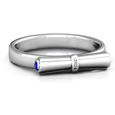 Jewlr Diploma Scroll Graduation Ring In Green