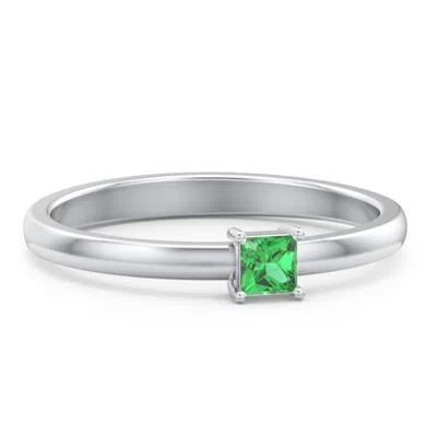 Jewlr Elegant Princess Daughters Ring In Metallic