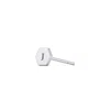 Jewlr Engravable Hexagon Shape Single Stud In White