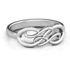 Jewlr Everlasting Infinity Daughters Ring In Silver