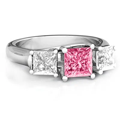 Jewlr Grand Princess Ring In Metallic