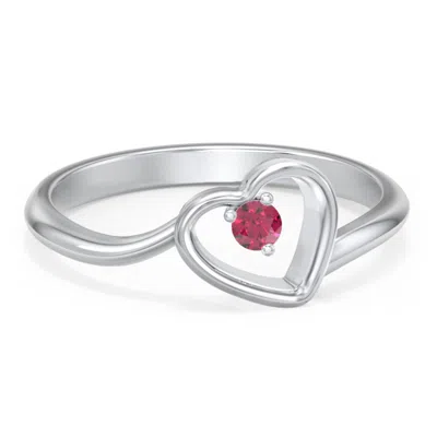 Jewlr Heart Bypass Daughters Ring In Silver