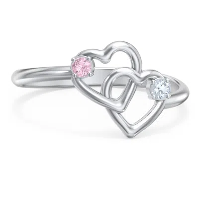 Jewlr Linked In Love Ring In Metallic