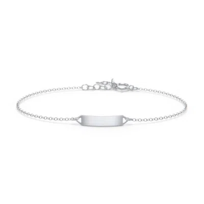 Jewlr Mini Engravable Bar Bracelet In Pattern