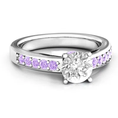 Jewlr Peekaboo Ring In Silver