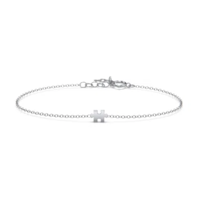 Jewlr Puzzle Piece Bracelet In Metallic