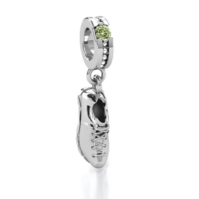 Jewlr Running Free Bracelet Charm In Gray