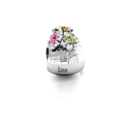 Jewlr Say It With Flowers Bracelet Charm In Orange