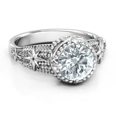 Jewlr Showstopper Star Ring In Metallic