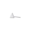 Jewlr Triangle Shape Single Stud In Purple