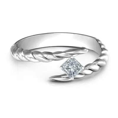 Jewlr Unicorn Horn Ring In Silver