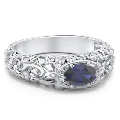 Jewlr Vintage Graduation Ring In Silver