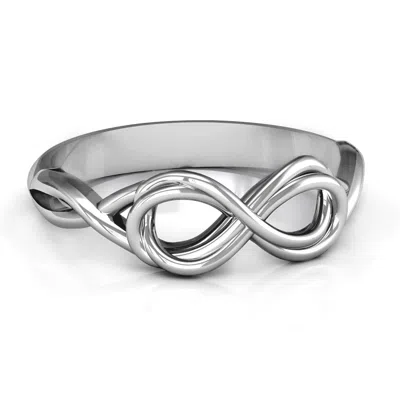 Jewlr Wired For Love Infinity Daughters Ring In Silver