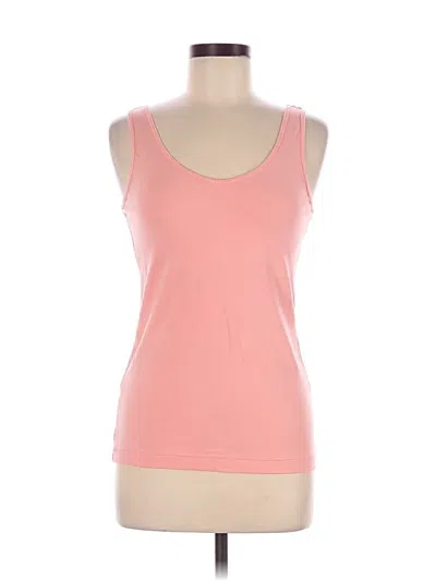 Pre-owned Jezebel Tank Top Pink Sweetheart Neckline Tops