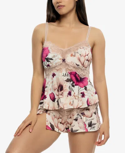 Jezebel Women's Myrna Modal Lace Cami And Shorts Set Style 999677 In Multi