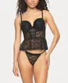 JEZEBEL WOMEN'S RACHEL UW STRETCH LACE 2 PC. CAMI PANTY SET