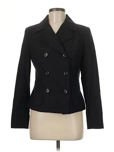 Pre-owned Jg Hook Wool Blazer Jacket In Black