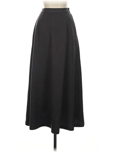 Pre-owned Jg Hook Wool Skirt In Gray