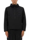 Jg1 Textured Nylon Hooded Jacket