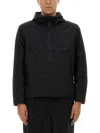Jg1 Textured Nylon Hooded Jacket