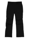 Jg1 Cargo Trousers In Black
