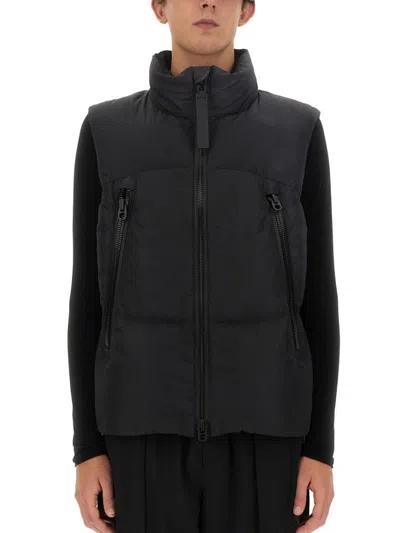JG1 CASUAL BLACK JACKET WITH HIGH COLLAR