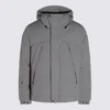 Jg1 Grey Down Jacket In Gray