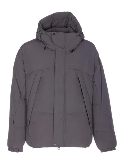 Jg1 Grey Outerwear Down Jacket In Gray