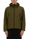 Jg1 Textured Nylon Hooded Jacket