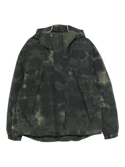 Jg1 Hooded Jacket In Green