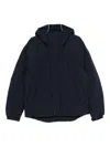 Jg1 Hooded Padded Jacket In Blue