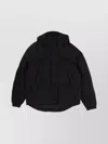 Jg1 Hooded Quilted Jacket Adjustable Features In Black