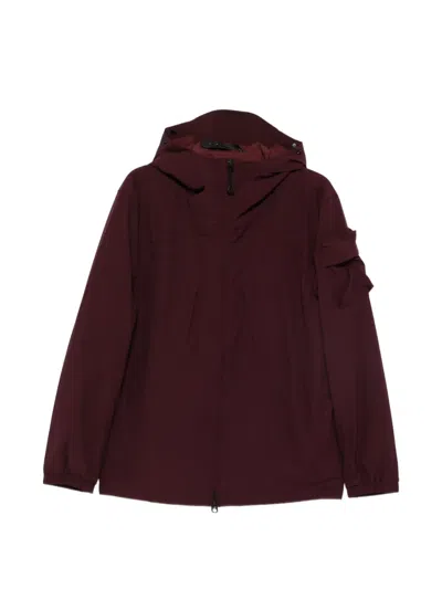 Jg1 Hooded Zip-up Jacket In Red