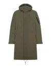 Jg1 Long Quilted Jacket Adjustable Features In Green