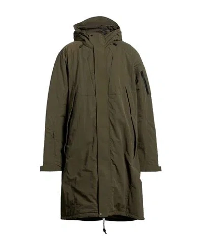 Jg1 Man Coat Military Green Size 42 Polyamide