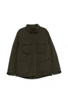 Jg1 Multi-pocket Jacket In Green