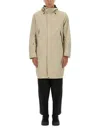 Jg1 Zip-fastening Coat In White