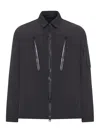 Jg1 Zip-fastening Shirt In Black
