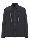 Jg1 Zip-fastening Shirt In Black