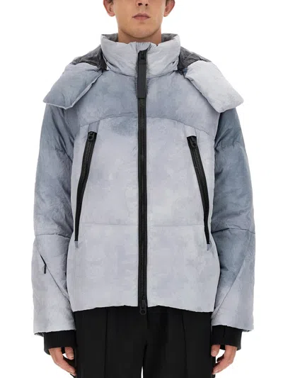 Jg1 Oversized Zip Jacket In White