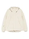 Jg1 Padded Hooded Coat In Neutral