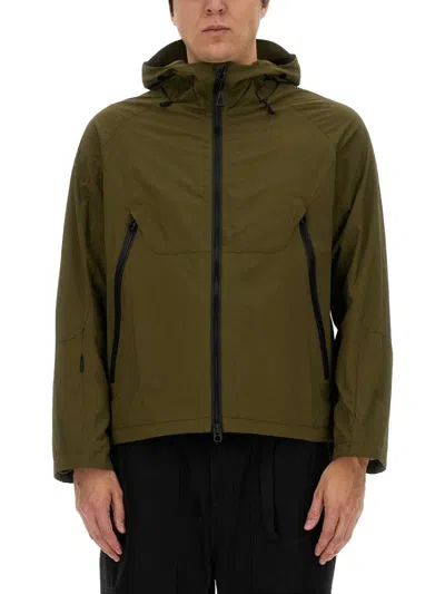JG1 TEXTURED NYLON HOODED JACKET